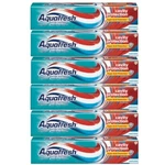 6 Pack - Aquafresh Cool Mint Fluoride Toothpaste Cavity Protection 5.6 Oz Each. Fixed Price $30.13.