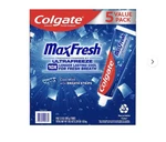 Colgate Maxfresh Ultrafreeze Cool Mint Whitening Toothpaste 5 Pack. Fixed Price $35.00.