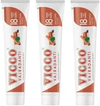 3 X Vicco Vajradanti Ayurvedic Medicine For Gums & Teeth Herbal Toothpaste 200gm. Fixed Price $38.58.