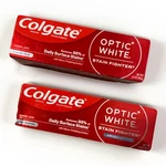 Colgate Optic White Stain Fighter Toothpaste - Fresh Mint Paste, 4.2oz Lot Of 2. Fixed Price $5.99.
