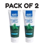 Epic Spearmint Toothpaste With Xylitol & Fluoride 4.9 Oz Pack Of 2. Fixed Price $29.00.