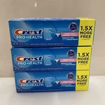 3x Crest Pro-health Fluoride Toothpaste Sensitive & Enamel Shield 2.6 Oz 01-27+. Fixed Price $17.88.