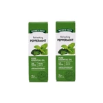 2 Pack Natures Truth Aromatherapy 100 Pure Essential Oil Peppermint 0.51oz Each. Fixed Price $16.37.