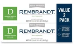 2 Pack Rembrandt Deeply White + Peroxide Whitening Toothpaste, Peppermint Flavor. Fixed Price $18.85.