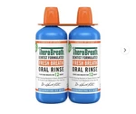 Therabreath Fresh Breath Mouthwash Invigorating Icy Mint 2 Pack 33.8 Fl Oz Each. Fixed Price $40.00.