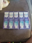 Lot Of 5 Crest 3d White Deep Clean Fluoride Anticavity Toothpaste 3.8 Oz.. Fixed Price $18.00.