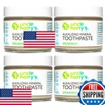Uncle Harry's Spearmint Remineralizing Toothpaste Natural Whitening Tooth Past. Fixed Price $69.25.