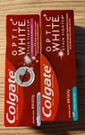 2 Pk Colgate Optic White Stain Fighter Sensitivity Relief Exp. 2025. Fixed Price $7.99.