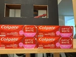 4x Colgate Optic White Sensitivity Relief Toothpaste 90ml Each **lot Of 4**. Fixed Price $15.99.