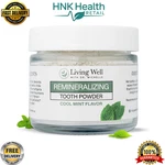 Living Well Remineralizing Tooth Powder Fluoride-free, Enamel Strength Support. Fixed Price $21.50.