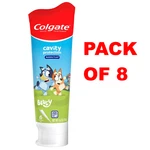 Colgate Kids Bluey Cavity Protection Toothpaste, Bubble Fruit, 4.6oz (pack Of 8). Fixed Price $22.55.