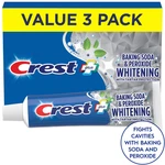 Crest Plus Baking Soda & Peroxide Teeth Whitening Toothpaste,mint, 5.7 Oz,3 Pack. Fixed Price $8.00.