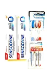 Sensodyne Combo Pack With Brush & Deep Repair Protect Mint (3.4oz) Improved. Fixed Price $34.99.