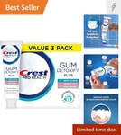 Gum Detoxify Plus Toothpaste 3-pack 4.5oz For Sensitivity & Whiten Teeth. Fixed Price $32.99.
