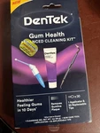 Dentek Gum Health Advanced Cleaning Kit, Oral Care Hygiene Kit Exp 2026. Fixed Price $11.88.