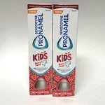 Lot Of 2x Sensodyne Pronamel Kid's Berry Twist Fluoride Toothpaste, 4oz X07/26. Fixed Price $10.79.