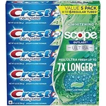 Crest Complete Whitening + Scope Toothpaste, 6.5 Ounce (5 Pack). Fixed Price $31.79.
