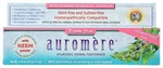 Auromere Ayurvedic Herbal Toothpaste Foam-free With Neem Power 4.16 Oz. Fixed Price $15.99.
