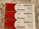 3x Ms Drwikey Probiotic Bright White Sp-6 Toothpaste Gold Professional 4.9oz2027. Fixed Price $31.99.