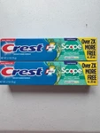 Set Of 2 Crest Plus Whitening With Scope Fluoride Toothpaste 2.7oz Minty Fresh. Fixed Price $12.99.