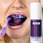 V34 Purple Teeth Whitening Toothpaste 50g Stain Removal Fresh Breath Usa Seller. Fixed Price $21.99.