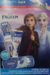 Crest & Oral-b Kids Disneys Frozen Holiday Pack Gift Set With Battery Toothbrush. Fixed Price $19.99.