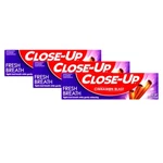 Close-up Fresh Breath Cinnamon Anticavity Fluoride Toothpaste, 4 Oz. Pack Of 3. Fixed Price $11.49.