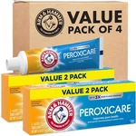 Arm & Hammer Peroxicare Toothpaste For Gum Health, Baking Soda Toothpaste, Clean. Fixed Price $24.00.