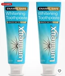Lumineux Teeth Whitening Toothpaste 2 Pack Peroxide Free Enamel Safe Exp 12/26. Fixed Price $18.75.