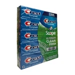 Crest Complete Toothpaste Plus Scope Advanced Active Foam, Striped, 8.2 Oz 5 Pk. Fixed Price $23.92.