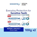 Sensodyne Toothpaste Extra Fresh Repair & Protect 100gm X 2 Tube. Fixed Price $39.90.