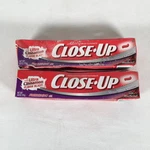 2 Vtg 2004 Close-up Freshening Gel Toothpaste 6oz Ultra Cinnamon Flavor Blast. Fixed Price $24.95.