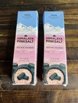 2 Pack Perioe Himalaya Pinksalt Toothpaste Charcoal Fluoride Free Vegan 100g. Fixed Price $18.50.