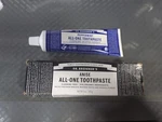 2 Pks Dr. Bronners All-one Toothpaste, Anise & Peppermint 5 Oz Each #s6. Fixed Price $18.95.
