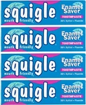 Squigle Enamel Saver Toothpaste Helps Prevent Canker Sores - 4 Pack. Fixed Price $43.19.