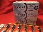 Lot 6 Crest Pro-health Enamel Repair Toothpaste & Cvs Charcoal Toothbrush S. Fixed Price $23.95.