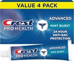 Crest Pro-health Advanced Antibacterial Protection Toothpaste,5 Oz 4 Pack, Teeth. Fixed Price $28.00.