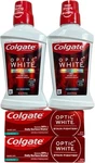 Colgate Optic White Whitening Mouthwash Icy Fresh Mint Gel Polishing Toothpaste. Fixed Price $25.00.