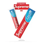 Supreme Colgate Toothpaste Brand New Sealed Pack Of 2 Freefastship Exp.07-2022. Fixed Price $39.98.