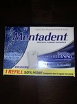New Mentadent Advanced Cleaning Crystal Ice Toothpaste Refill 5.25oz. Fixed Price $29.95.
