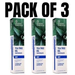 Desert Essence Tea Tree Oil Toothpaste Mint 6.25 Oz Pack Of 3. Fixed Price $33.00.