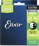Elixir Strings 16552 Optiweb Electric Guitar - .010-.046 Light 3-pack. Fixed Price $35.98.