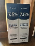 Croent 7.5% Hydroxyapatite Toothpaste 4.2 Oz Each (2 Pack) New Sealed. Fixed Price $5.00.