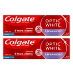 Colgate Optic White Advanced Whitening Toothpaste, Icy Fresh, 3.2oz (pack Of 2). Fixed Price $16.99.