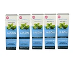 5pk Jason Natural Powersmile Peppermint Toothpaste (fluoride Free) New. Fixed Price $29.99.
