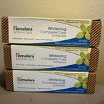 3 Pack Himalaya Botanique Whitening Complete Toothpaste Simply Mint 5.29 Oz Each. Fixed Price $34.26.