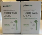 Primal Life Toothpaste Chews Sparkling Spearmint 120 Tablets Sealed Exp 09/26. Fixed Price $23.74.