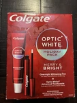 New Colgate Optic White Advanced Toothpaste & Overnight Whitening Pen. Fixed Price $14.79.