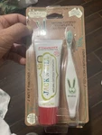 Jack N Jill Tooth Buddy Strawberry Natural Toothpaste & Biodegradable Toothbrush. Fixed Price $14.95.