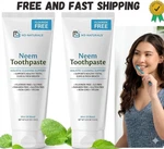 Fluoride-free Neem Toothpaste With Mint For Adults & Kids4.23 Oz (120 G) Pack 2. Fixed Price $17.99.